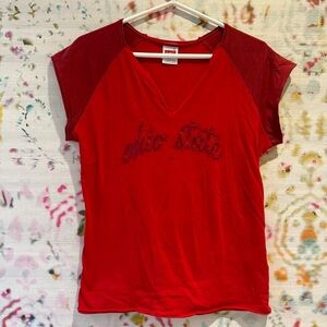 Nike Red Ohio State Women's Tee